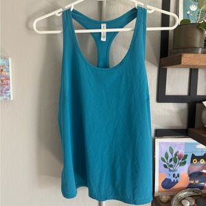 Athleta Teal Racerback Tank Top: like new!